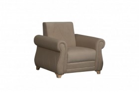 Кресло для отдыха "Порто" (велюр киви латте / микровельвет крем) в Большой Мурте - bolshaya-murta.katalogmebeli.com | фото